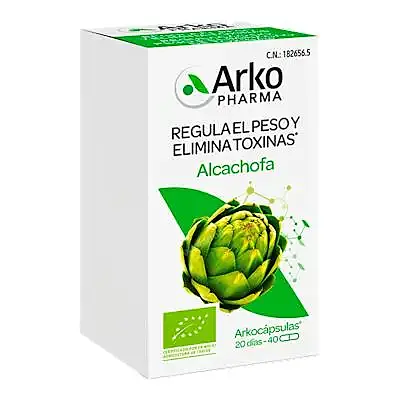 Alcachofa BIO 40 arkocápsulas, Arkopharma