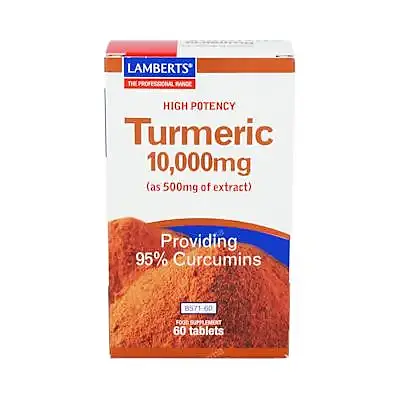 Cúrcuma 20.000 mg 60 comprimidos, Lamberts