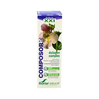 Composor 20 dologen 50 ml, Soria Natural