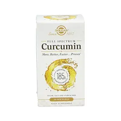 Full spectrum curcumina blanda 30 cápsulas, Solgar