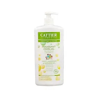Gel de baño espumoso familiar 1 l, Cattier