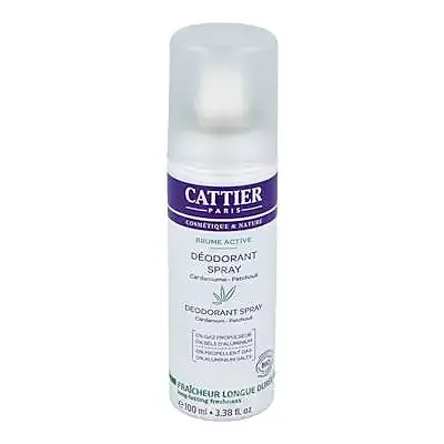 Desodorante brume active mujer spray 100 ml, Cattier
