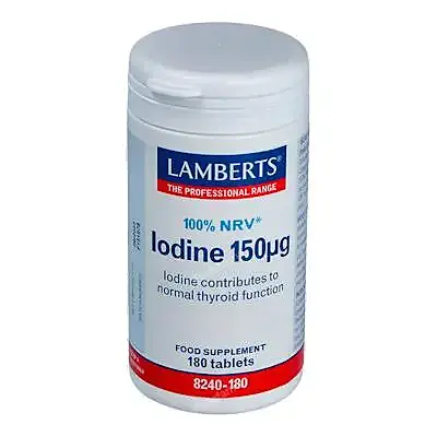 Yodo 150µg 180 comprimidos, Lamberts