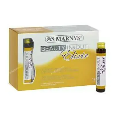 Beauty in-out elixir 14 viales x 25 ml, Marnys