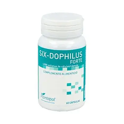 Six dophilus forte 60 cápsulas, Plantapol