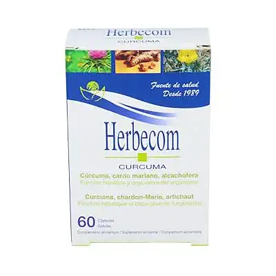 Herbecom cúrcuma 60 cápsulas, Bioserum