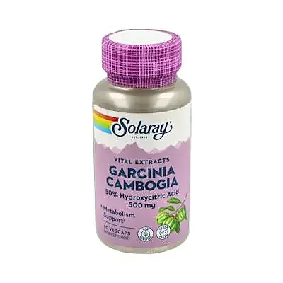 Garcinia cambogia 60 cápsulas vegetales, Solaray
