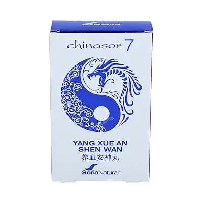 Chinasor 07 yang xue an shen wan 30 comprimidos, Soria Natural