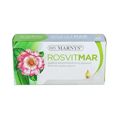 Rosvitmar aceite de rosa mosqueta 60 perlas, Marnys