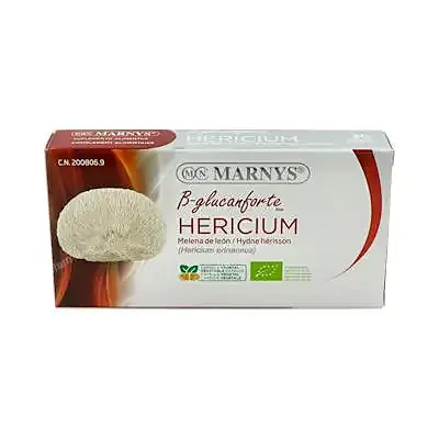Hericium b-glucanforte melena de leon 30 cápsulas, Marnys