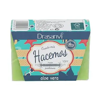 Jabón aloe vera 100 g, Drasanvi