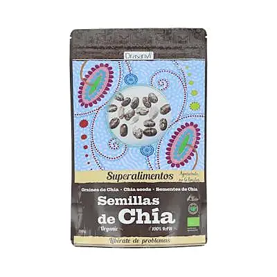 Semillas chia superalimentos BIO 250 g, Drasanvi