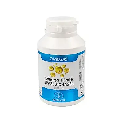 Omega forte EPA350-DHA250 1000 mg 120 cápsulas, Equisalud
