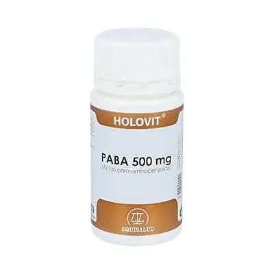 Holovit paba 500 mg 50 cápsulas, Equisalud
