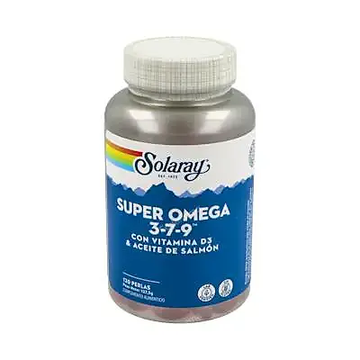 Super omega 3 7 9 120 perlas, Solaray