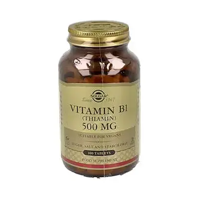 Vitamina b1 500 mg 100cp, Solgar