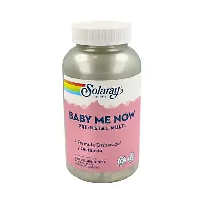 Baby me now prenatal multi 150 comprimidos, Solaray