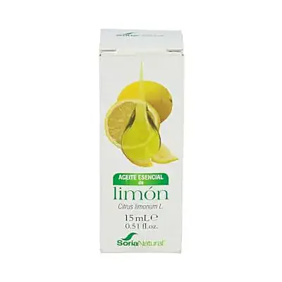 Aceite esencial de limón 15 ml, Soria Natural