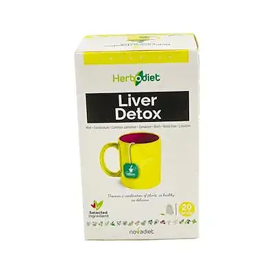 Herbodiet infusión depuracion hepatica 20 filtros, Novadiet