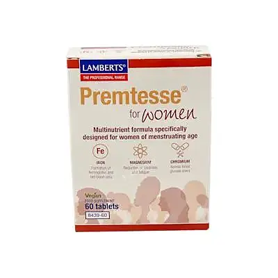 Premtesse para mujeres 60 comprimidos, Lamberts