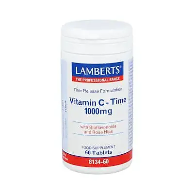 Vitamina c 1000 mg time 60 comprimidos, Lamberts
