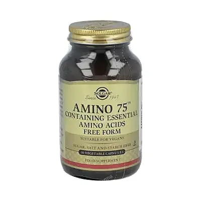 Amino 75 90 cápsulas, Solgar