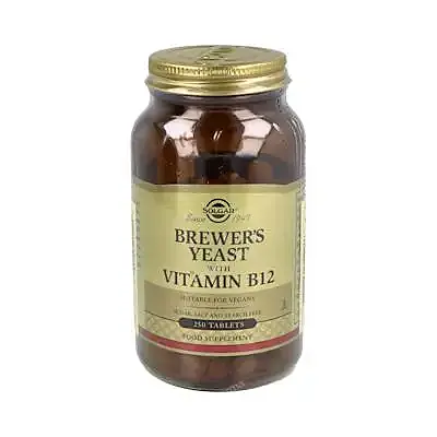 Levadura+b12 250 comprimidos, Solgar