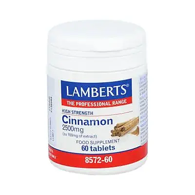 Canela 2500 mg 60tabl, Lamberts