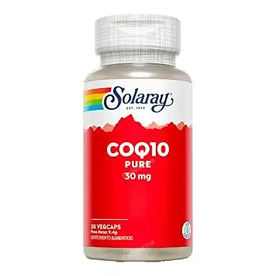 Puré COQ10 30 mg 30 cápsulas, Solaray