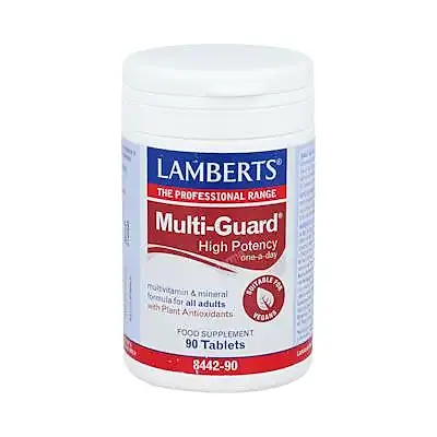 Multi-guard vitamina y minerales (Una al Día) 90 comprimidos, Lamberts