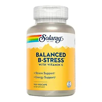 Nutritionally balanced b-stress 100 cápsulas, Solaray