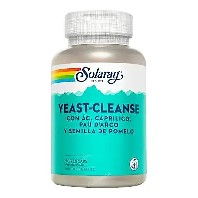 Yeast-cleanse 90 cápsulas, Solaray