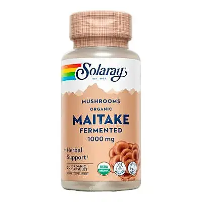 Maitake 1000 mg 60 cápsulas vegetales, Solaray