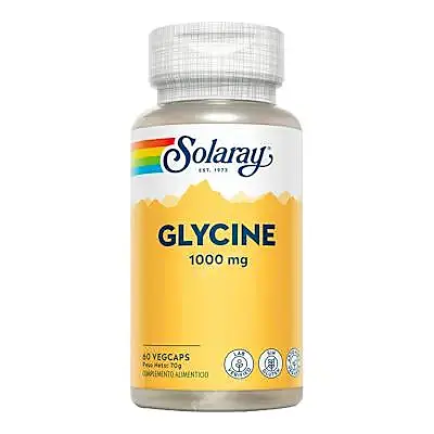 Glycine 1000 mg 60 cápsulas vegetales, Solaray