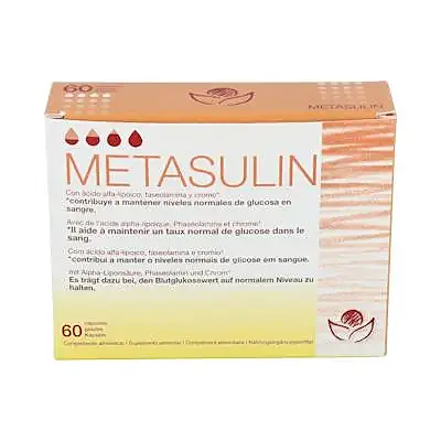 Metasulin 60 cápsulas, Bioserum