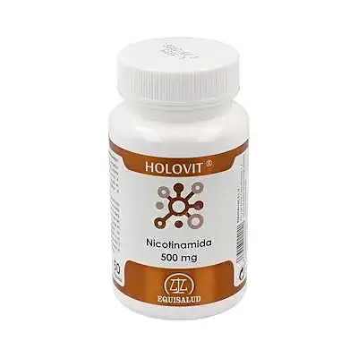 Holovit nicotinamida 500 mg 50 cápsulas, Equisalud