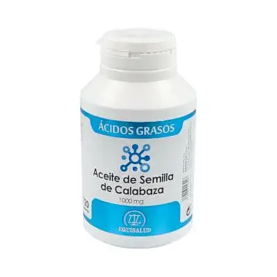 Aceite semilla de calabaza 1000 mg 120 perlas, Equisalud