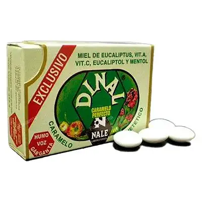 Caramelo dinal 30 grageas, NALE
