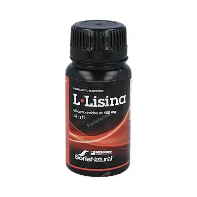 L-lisina 60 comprimidos, Soria Natural