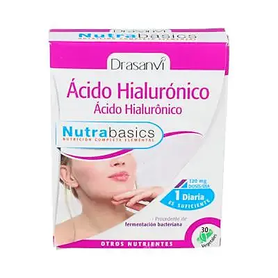 Ácido hialurónico nutrabasicos 30 cápsulas, Drasanvi