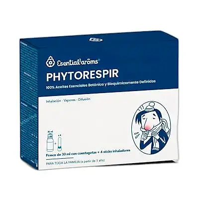 Phytorespir 30 ml + inhaladores 4 sticks, Esential Aroms