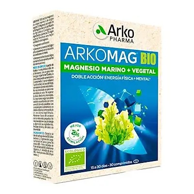 Arkovital doble magnesio 30 comprimidos, Arkopharma
