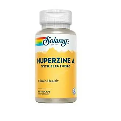 Huperzine a 50 mcg 60 cápsulas, Solaray