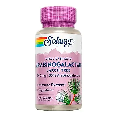 Arabinogalactanos 60 cápsulas, Solaray