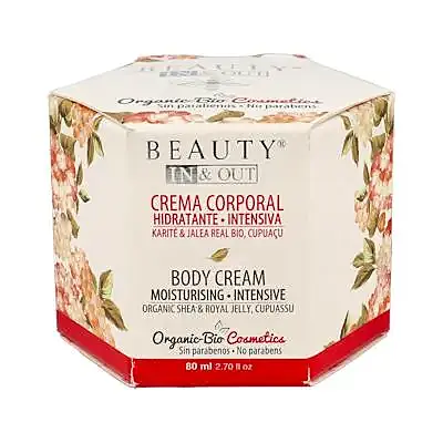 Beauty in & out crema corp. hidratante BIO 50 ml, Marnys