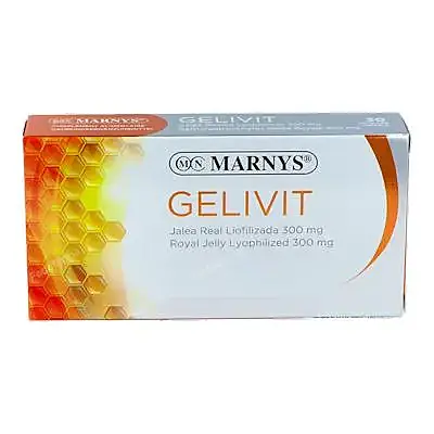 Gelivit jalea real liofilizada 300 mg 30 cápsulas, Marnys