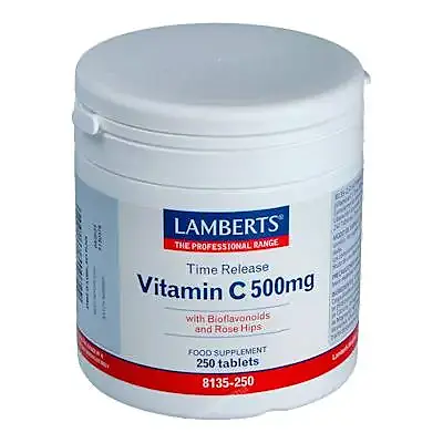 Vitamina c 500 mg 250tabs, Lamberts
