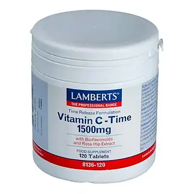 Vitamina c 1500 mg 120 comprimidos, Lamberts