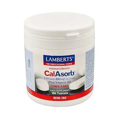 Calasorb citrato de calcio 800 mg 180 comprimidos, Lamberts