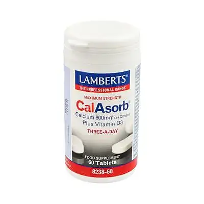 Calasorb citrato de calcio 800 mg 60 comprimidos, Lamberts